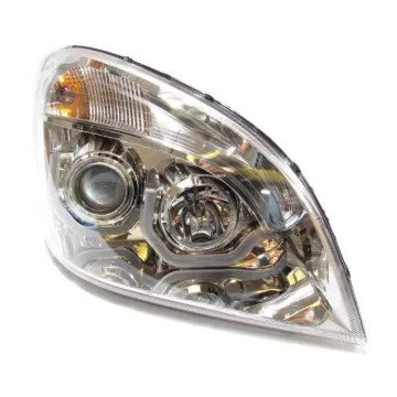 HEAD LAMP RH FL CASCADIA  CHROME HOUSING