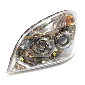 HEAD LAMP LH FL CASCADIA  CHROME HOUSING