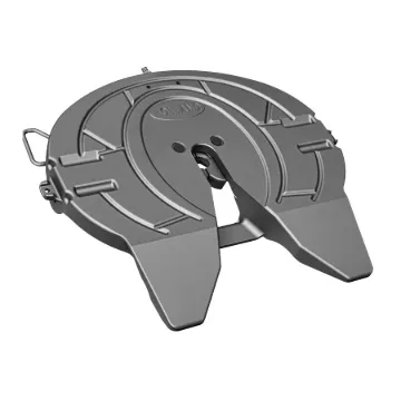 5TH WHEEL HOLLAND FW35 TOP PLATE / left hand release w/Pins