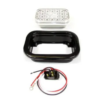 AMBER CLEAR, RECTANGULAR 24 LED SEALED KIT