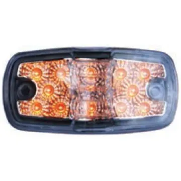 AMBER CLEAR, DOUBLE, SIDE MARKER LIGHT 12 LED