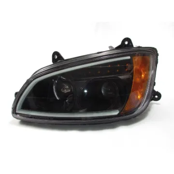 HEAD LAMP LH KW T660 BLACK HOUSING