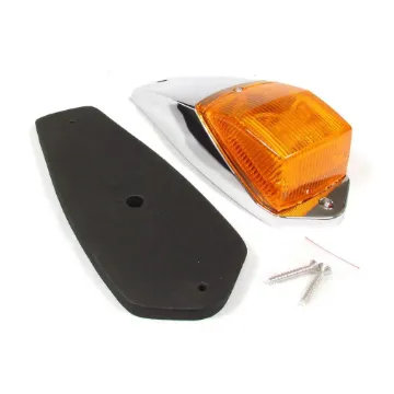 AMBER CLEAR LENS, CAB MARKER LAMP LED