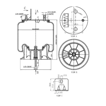 AIR SPRING  9875, 1R12-432