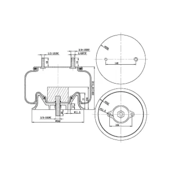 AIR SPRING  9039, 1R12-095