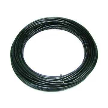 NYLON AIR TUBING 1/4" X 100'. BLACK DOT