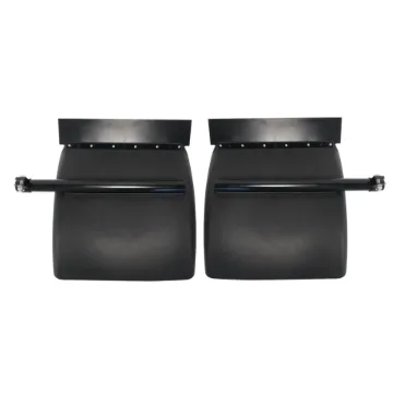 QUARTER FENDERS SET 24"X24" ROUND TUBE PLASTIC SOLD BY PAIR