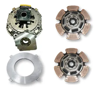 For Eaton ULTRA SHIFT 15.5” x 2”, 14 spline, 6 paddle, 7 spring NVH, 1850 Ft-Lbs EATON 122003-42A