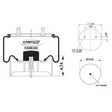 AIR SPRING 8091, 1R14-171