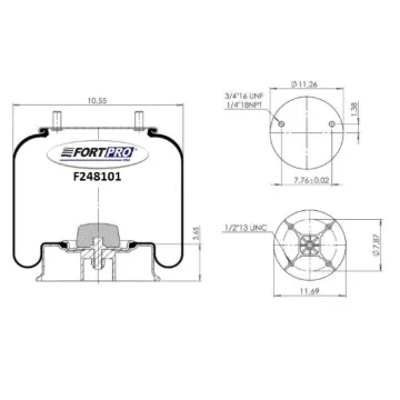 AIR SPRING 8050, 1R14-039