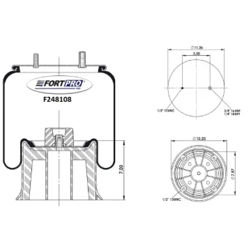 AIR SPRING 9122, 1R14-045