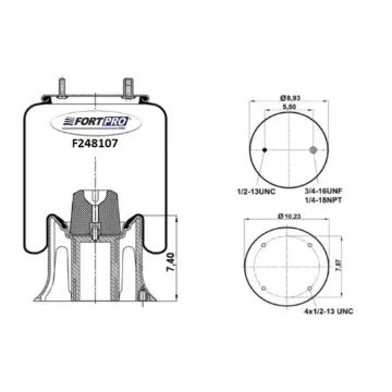 AIR SPRING 9101, 1R12-113