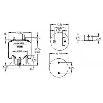 AIR SPRING 3686258C91, 67234002, 8109